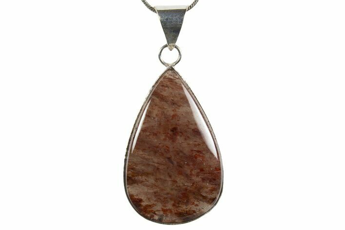 Hematoid Quartz Pendant (Necklace) #345330